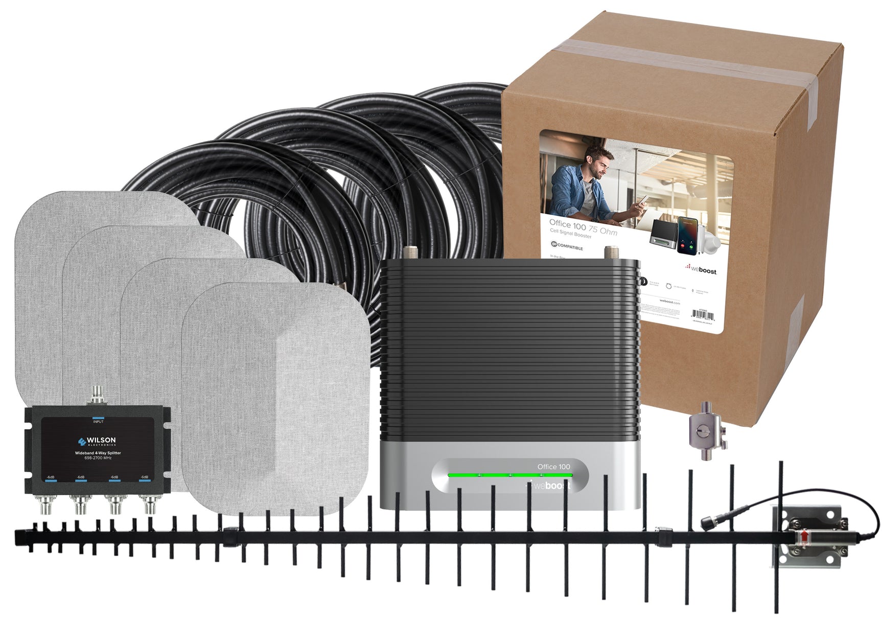 weBoost Office 100 Signal Booster (75 Ohm) | 473060