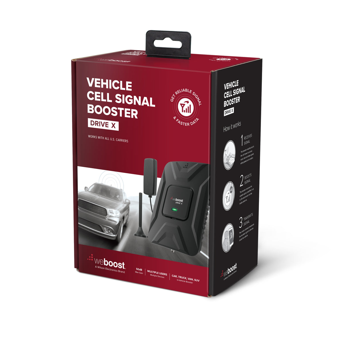 weBoost 475021R Drive X Vehicle Signal Booster (Certified Refurbished)