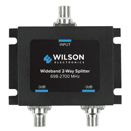 Wilson Two-Way 700-2500 MHz 75 Ohm Splitter (850034)