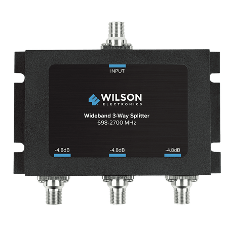 Wilson Three-Way 700-2500 MHz 75 Ohm Splitter (￼850035)