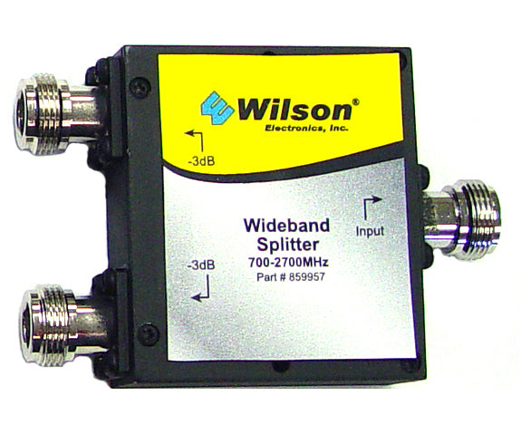 Wilson 859957 Two-Way Wide-Band Splitter with N-Female Connectors  [Discontinued]