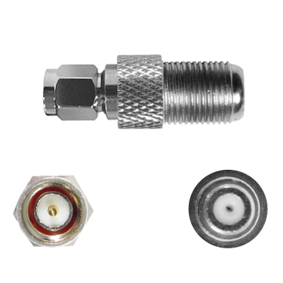 F Female - SMA Male Connector (971165)