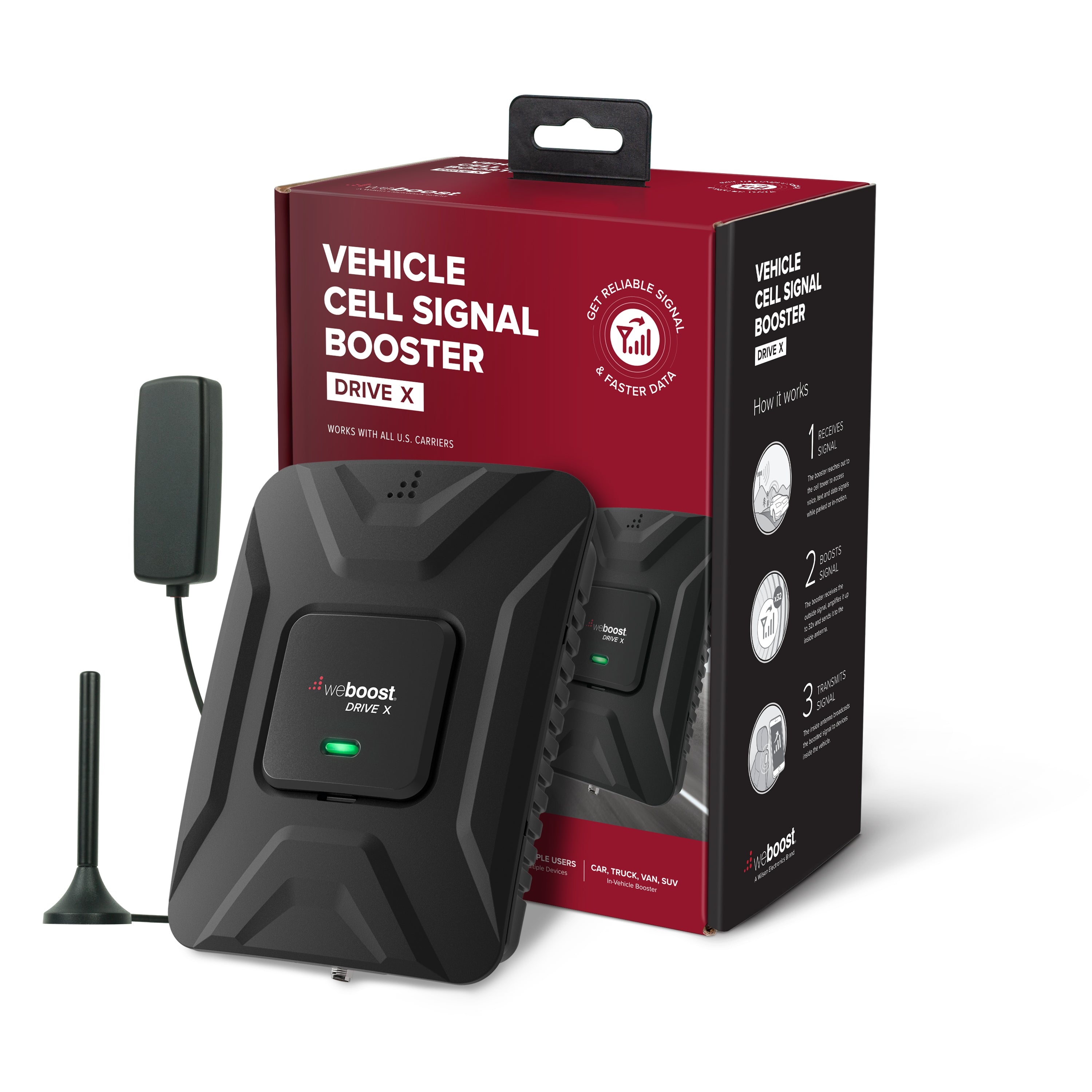 weBoost 475021 Drive X Vehicle Signal Booster