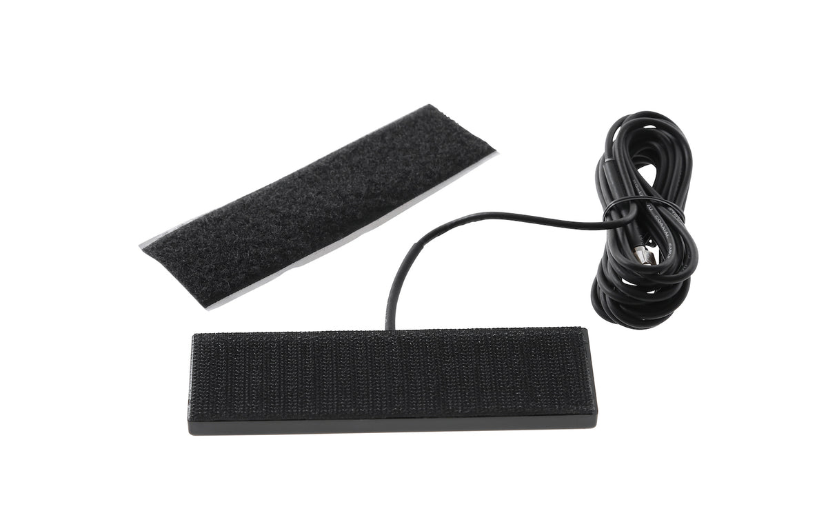 Slim Low Profile Antenna with SMA-Male Connector - Back with Velcro